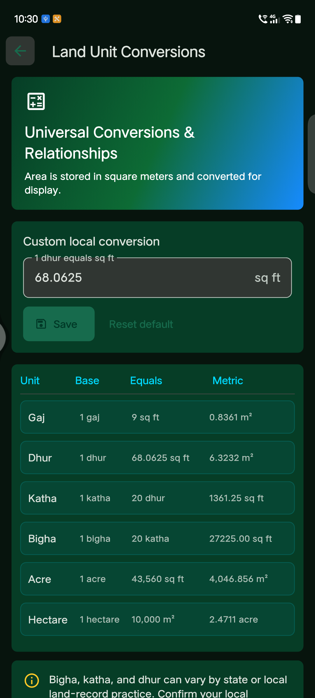 Land Measure Pro land measurement