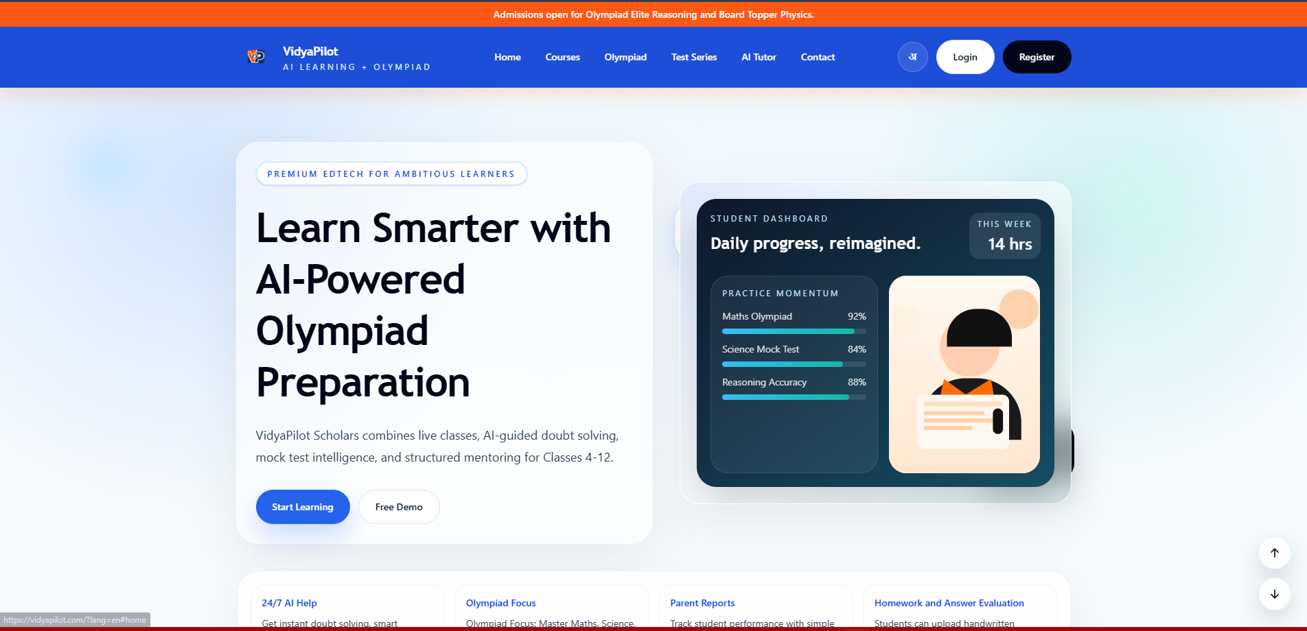 VidyaPilot EdTech & AI Learning Platform